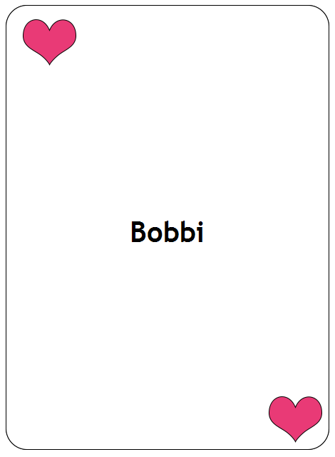 Card Tricks - Pick A Name Card