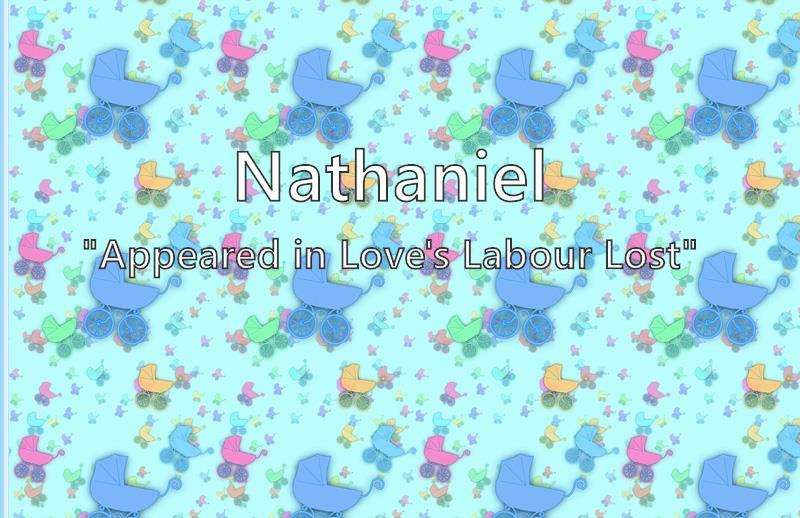Nathaniel Nicknames