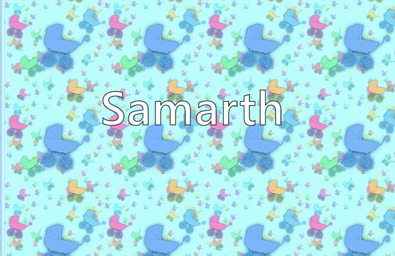 Samarth Name Meaning Popularity Similar Names Nicknames And Personality For Samarth