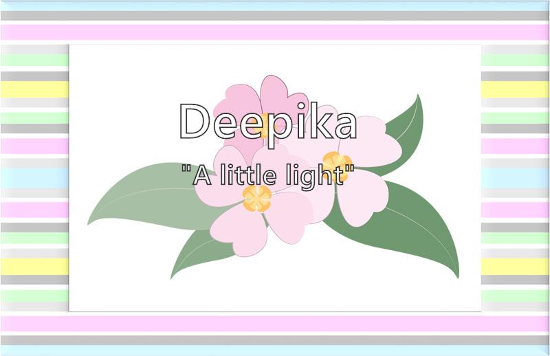 Deepika - What does the girl name Deepika mean? (Name Image)