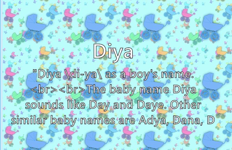 Diya Name Meaning Popularity Similar Names Nicknames And